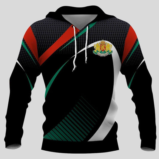 Bulgarian Black Nice Design Unisex 3d Hoodie