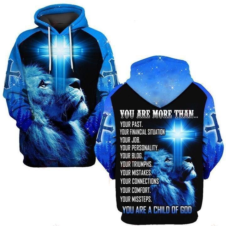 Easter God Jesus Blue Unique Unisex 3d Hoodie