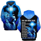 Easter God Jesus Blue Unique Unisex 3d Hoodie