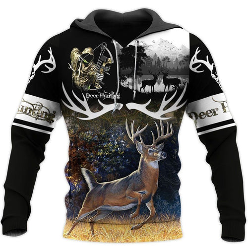 Deer Hunting Camouflage Unisex 3d Hoodie