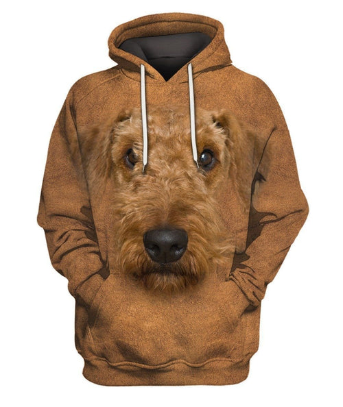 Airedale Terrier Face Hair Unisex 3d Hoodie