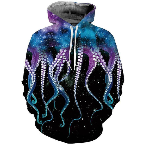 Colorful Octopus Nice Unisex 3d Hoodie