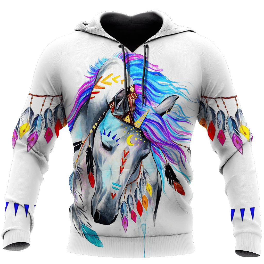 Beautiful Horse Prints Unisex 3d Hoodie All Over Print