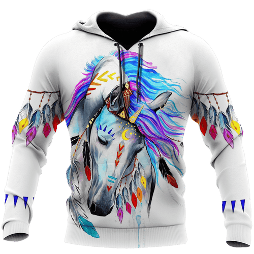 Beautiful Horse Prints Unisex 3d Hoodie All Over Print