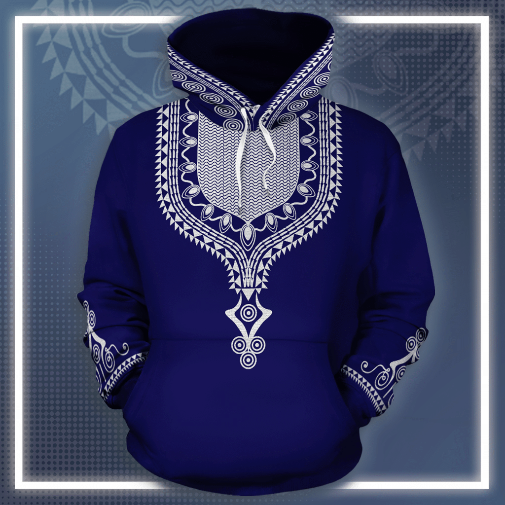 Printed Dashiki Unisex 3d Hoodie