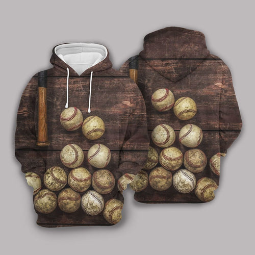 Baseball Brown Good Unisex 3d Hoodie