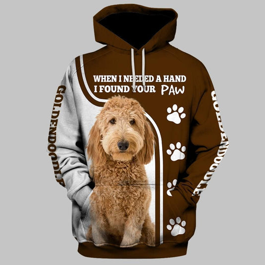 Goldendoodle Unisex 3d Hoodie All Over Print