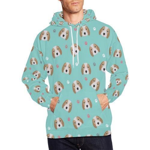 Beagle Paw Unisex 3d Hoodie All Over Print