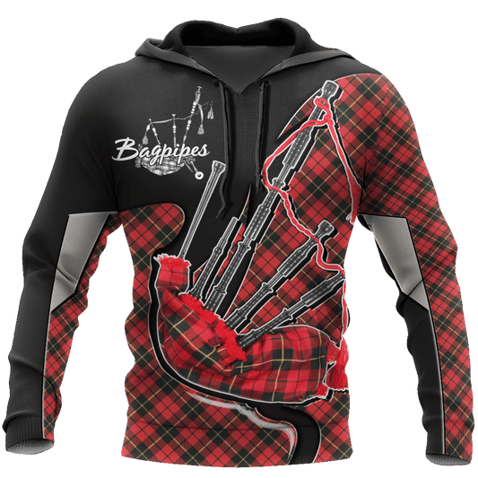 Bagpipes Music Awesome Design Unisex 3d Hoodie