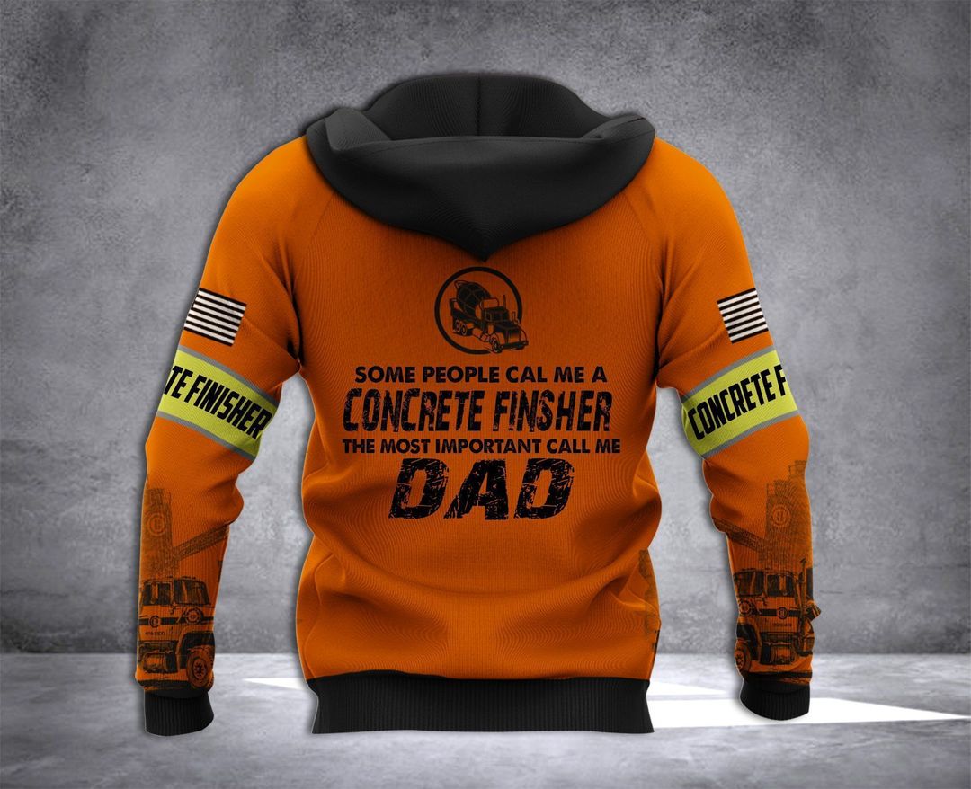 Concrete Finisher Dad Unisex 3d Hoodie