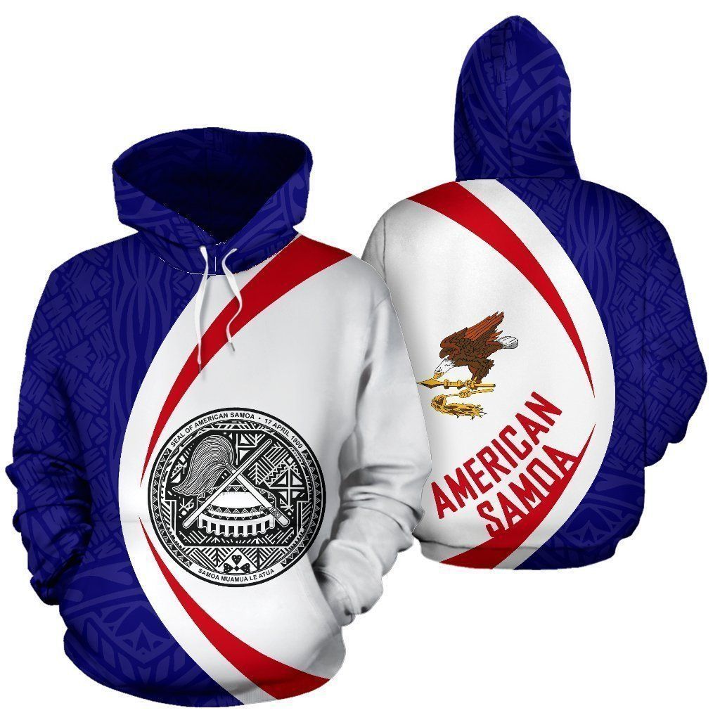 American Samoa Flag Unisex 3d Hoodie