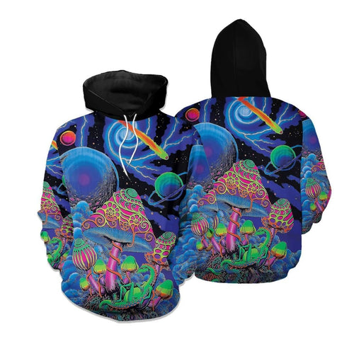 Amazing Magic Mushroom Unisex 3d Hoodie