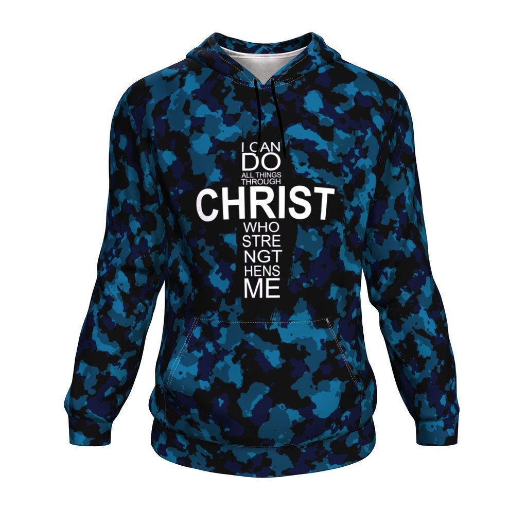Christian I Can Do All Things Through Christs Unisex 3d Hoodie