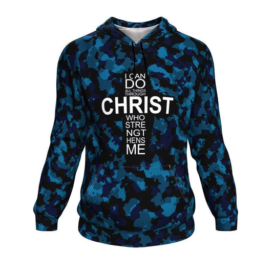 Christian I Can Do All Things Through Christs Unisex 3d Hoodie