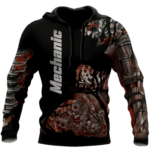 Mechanic Uniform Shirts Mechanic Unisex 3d Hoodie