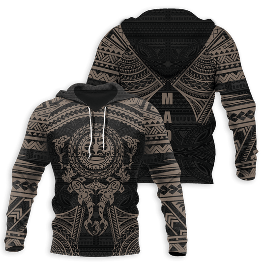 Maori Over Sea Sport Unisex 3d Hoodie