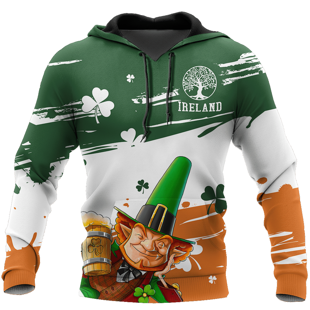 Irish St Patrick Day Unisex 3d Hoodie