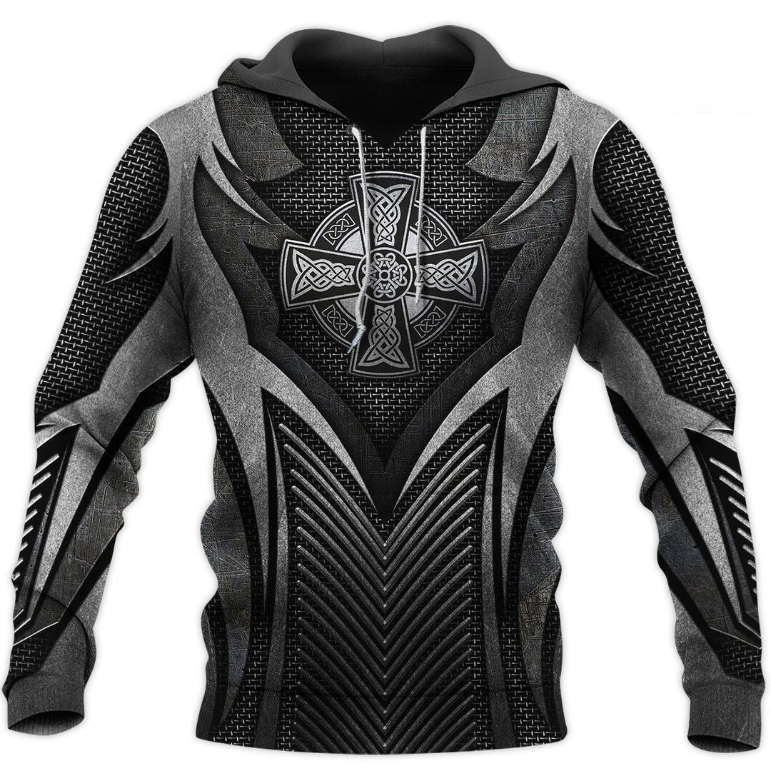 Irish Armor Warrior Chainmail Unisex 3d Hoodie