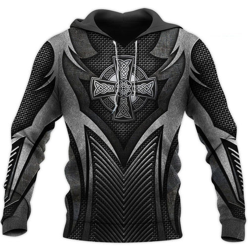 Irish Armor Warrior Chainmail Unisex 3d Hoodie