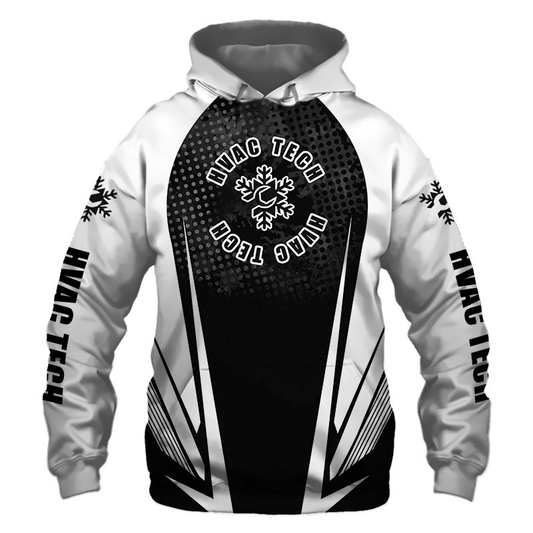 Hvac Tech Shirt Pipefitter Unisex 3d Hoodie