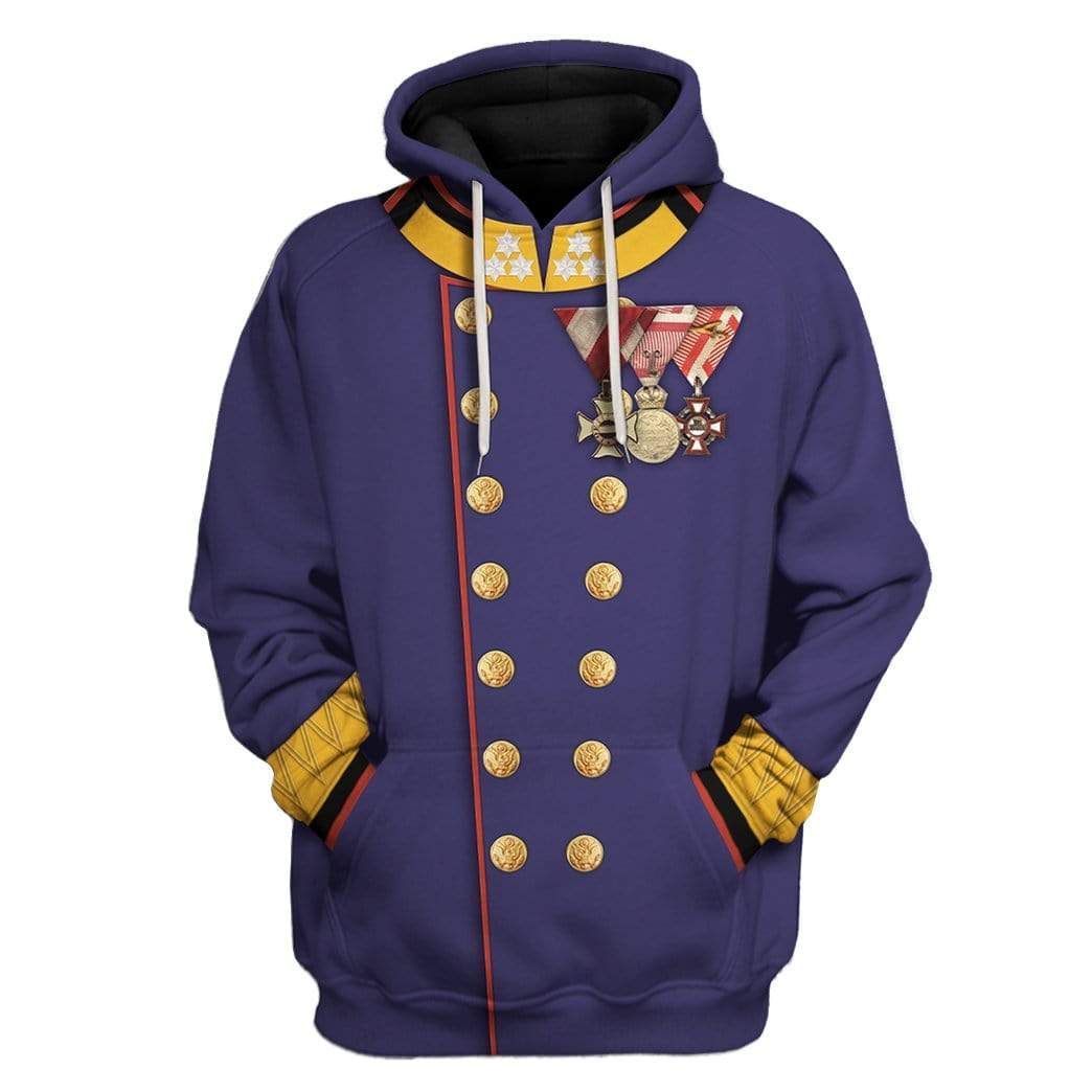 Hoodie Franz Graf Conrad Von H???Tzendorf Custom Unisex 3d Hoodie