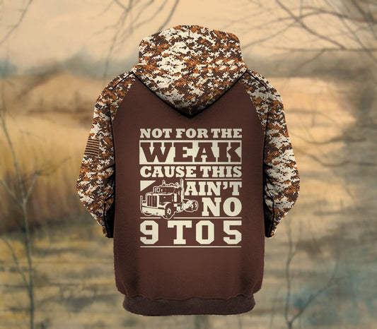 Trucker Patriot Unisex 3d Hoodie