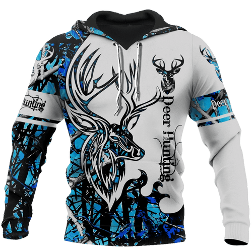 Dear Hunting Undertow Camo Unisex 3d Hoodie