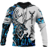 Dear Hunting Undertow Camo Unisex 3d Hoodie
