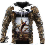 Pheasant Hunter Unisex 3d Hoodie