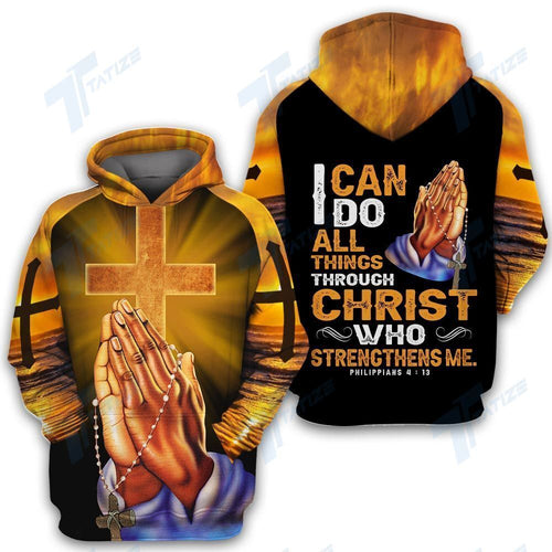 I Can Do All Things Through Christ Unisex 3d Hoodie