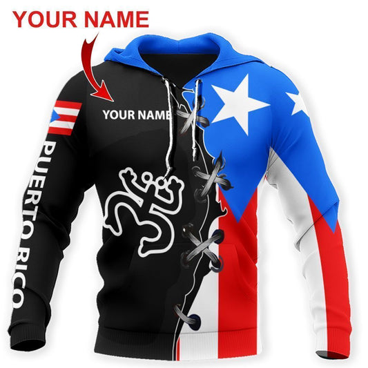 Puerto Rico Coqui Taino Personalized Unique Unisex 3d Hoodie