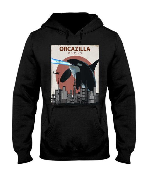 Funny Killer Whale 3d Pullover Hoodie|Shirts For Men & Women|Adult|Long Sleeves