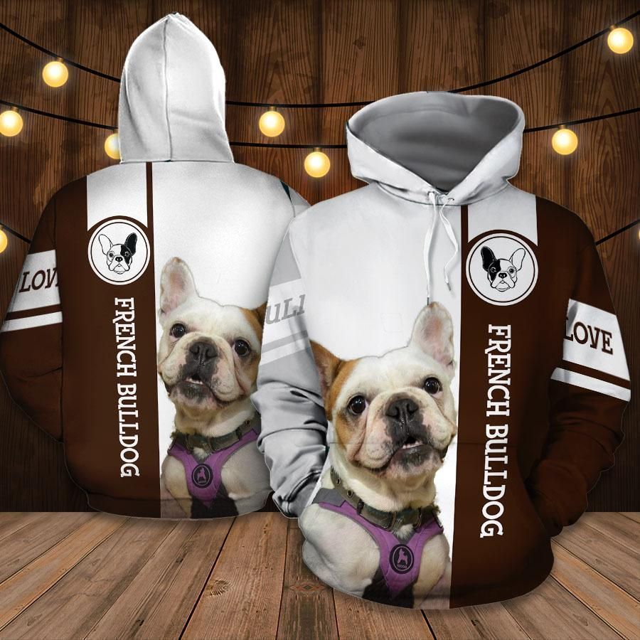 Gift For Dog Lover French Bulldog Unisex 3d Hoodie