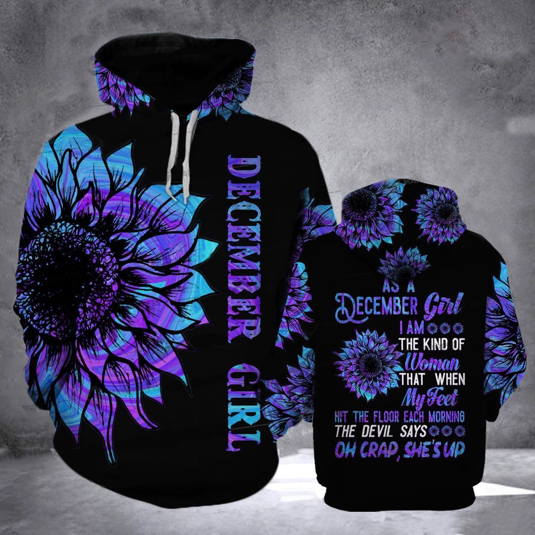 Lkh December Girl The Kind Of Woman Unisex 3d Hoodie
