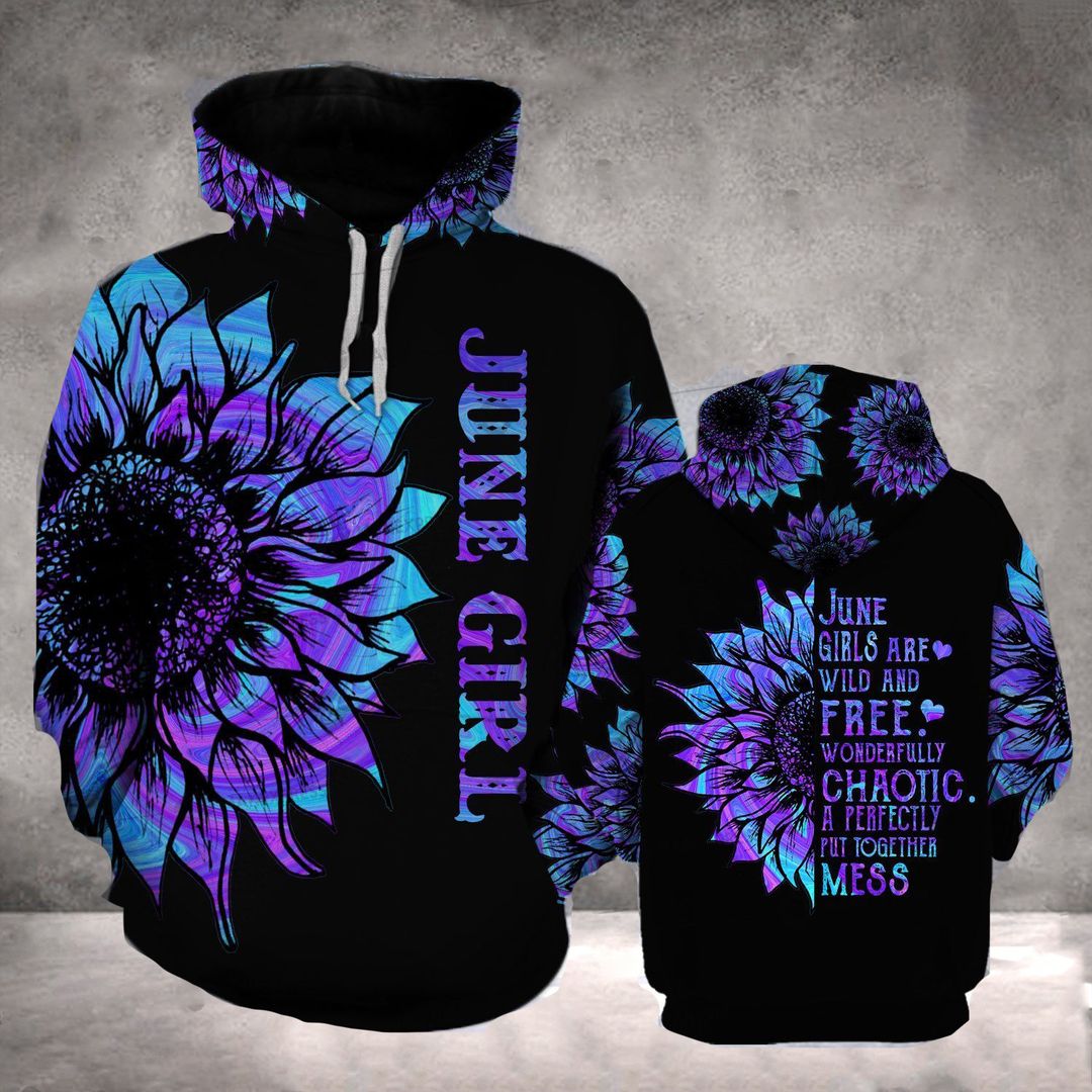 Lkh June Girl Chaotic Unisex 3d Hoodie