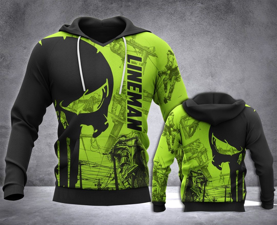 Lineman Isher True Unisex 3d Hoodie