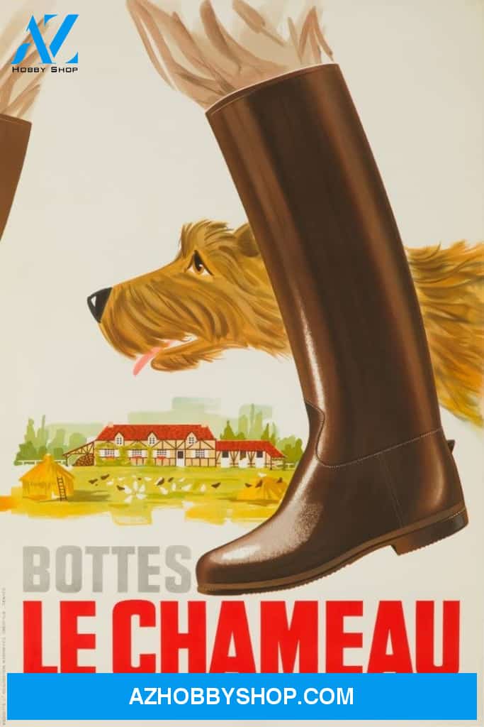 Le Chameau France C. 1954 - Vintage Poster