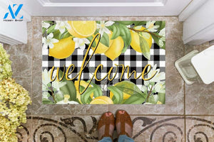 Lemons Welcome Doormat Welcome Mat Housewarming Gift Home Decor Funny Doormat Gift Idea For Fruit Lovers Gift For Friend Birthday Gift