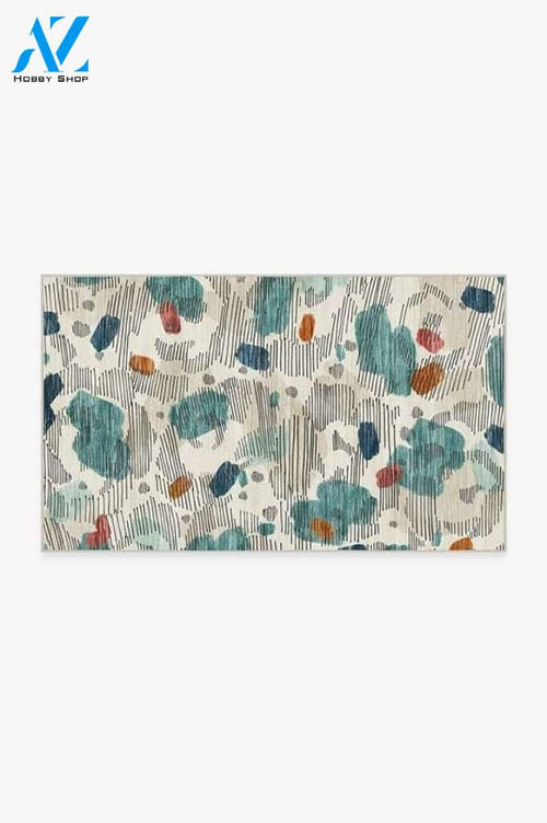 Leona Teal CL2309132MDD Doormat