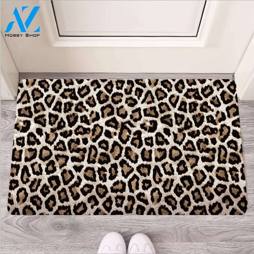 Leopard Door Mat