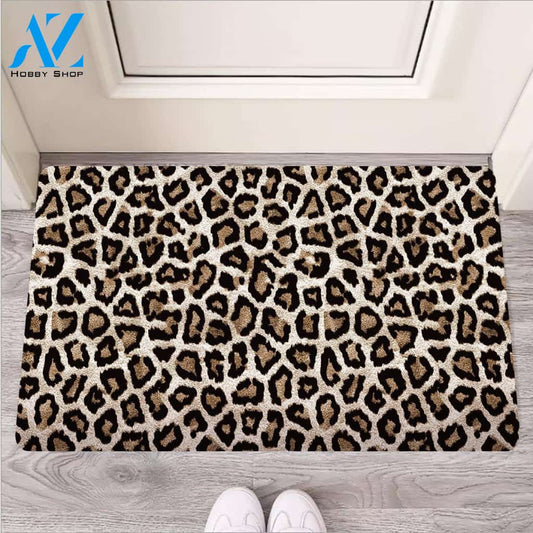 Leopard Door Mat