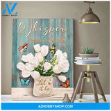 Let it be Butterfly Canvas Wall Art Decor