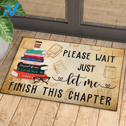 Let Me Finish This Chapter Doormat Indoor And Outdoor Mat Entrance Rug Sweet Home Decor Housewarming Gift Gift For Friend Family Stem Feminist