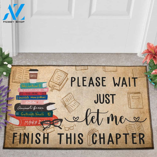Let Me Finish This Chapter Doormat Indoor And Outdoor Mat Entrance Rug Sweet Home Decor Housewarming Gift Gift For Friend Family Stem Feminist