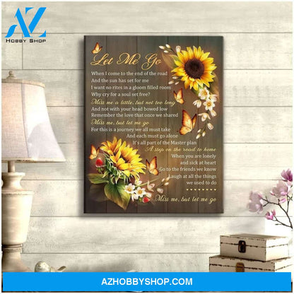 Zalooo Let Me Go Butterfly Wall Art Canvas