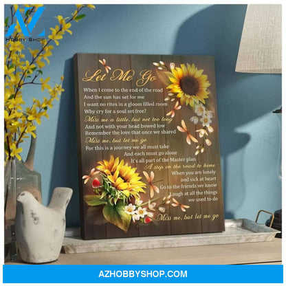 Let Me Go Dragonfly Wall Art Canvas
