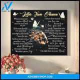 Letter From Heaven Butterfly Wall Art Canvas
