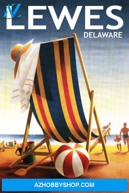 Lewes Delaware Beach Chair And Ball