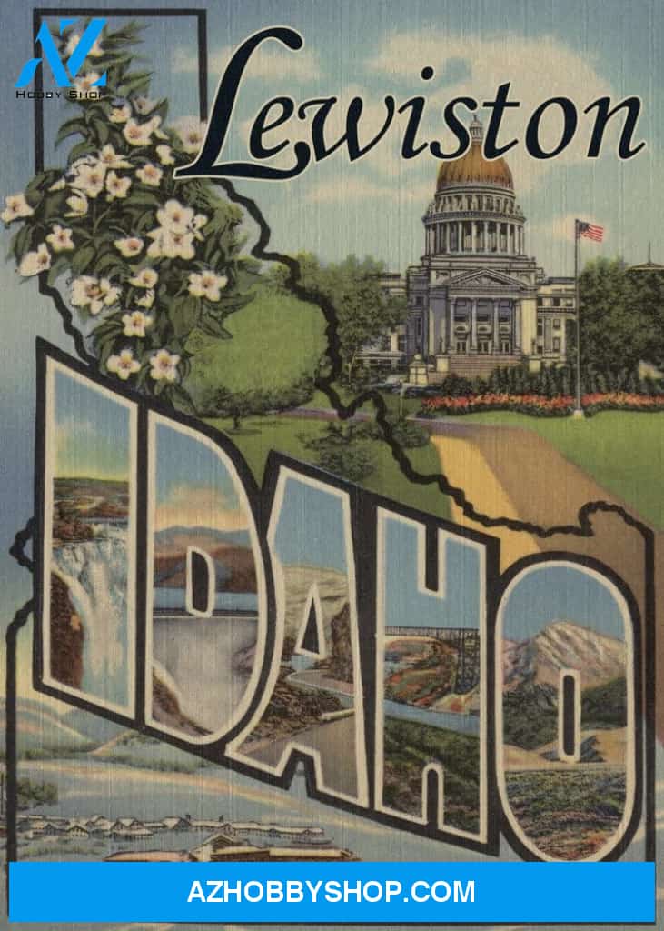 Lewiston Idaho Large Letter Scenes