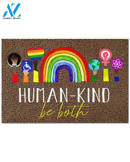 LGBT Black Lives Matter Rainbow Be Kind Doormat Gift For Friend Family Birthday Gift Home Decor Warm House Gift Welcome Mat